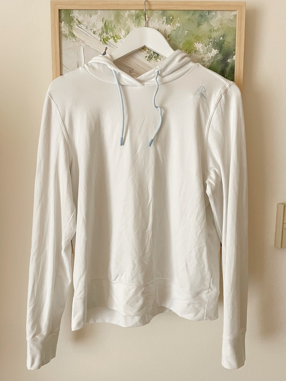 Rhoback Long Sleeve Performance Hoodie Top Womens Medium